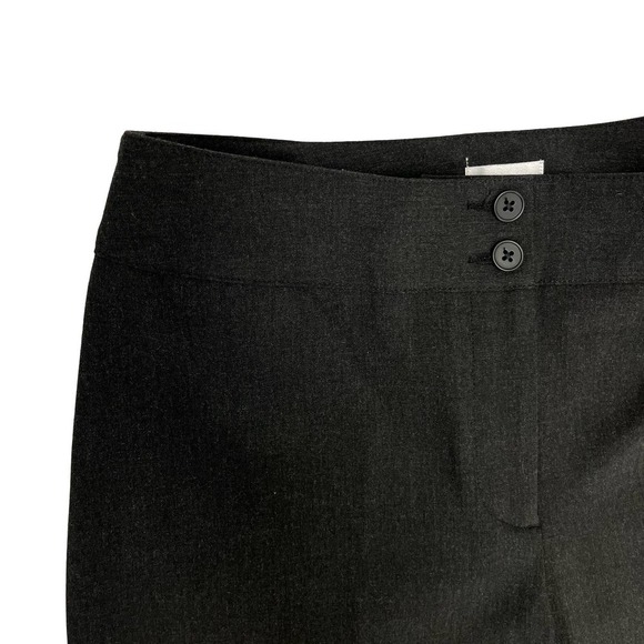 Chico's Grey Polyester Buttons Ankle Pants 4 - Picture 4 of 4